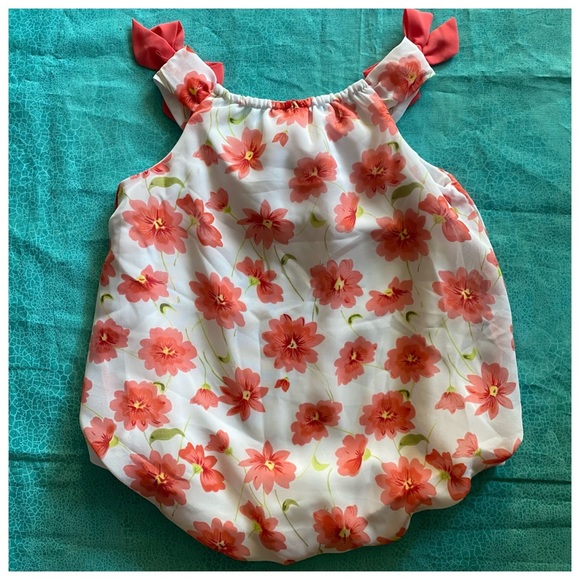 Baby Essentials floral romper 12 months size - Picture 4 of 8